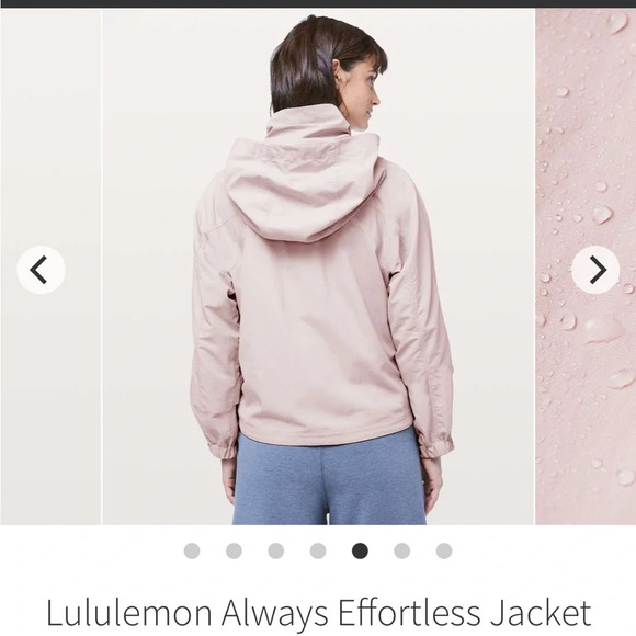 LULULEMON ALWAYS EFFORTLESSS JACKET SIZE 6
PINK BLISS - Picture 2 of 6